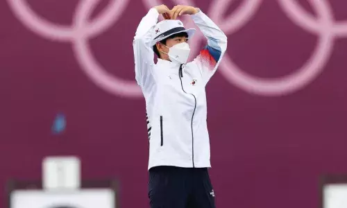 An San at Tokyo Olympics