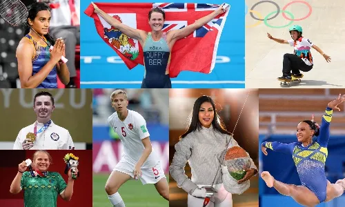 athletes at tokyo olympics