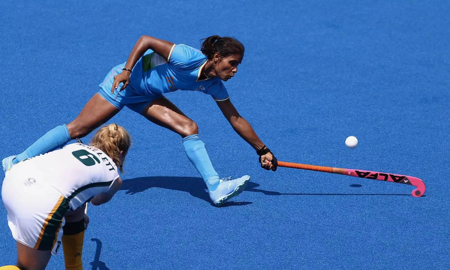 Vandana Katariya is the first Indian woman to score a hat-trick 
