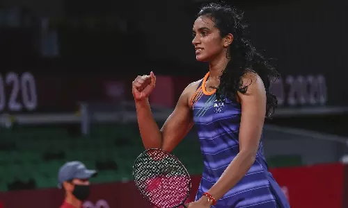 PV Sindhu at Tokyo Olympics
