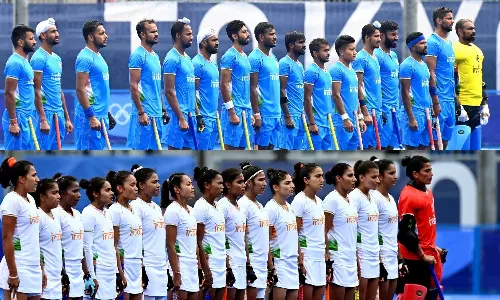 Indian Men and Women Hockey Teams
