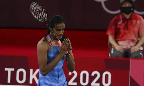 PV Sindhu at Tokyo Olympics
