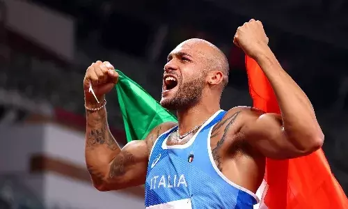 Tokyo Olympics: Marcell Lamont Jacobs from Italy wins gold medal in mens 100m