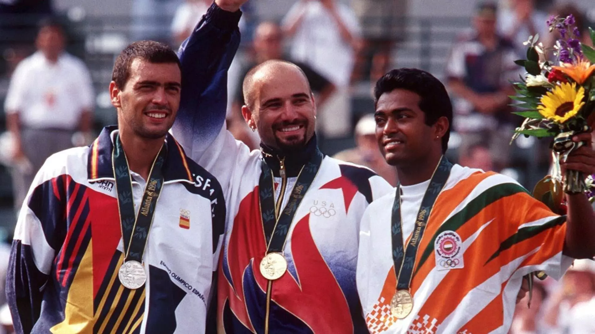 Leander Paes won Indias first Olympics individual medal in 44 years [Source: Olympics]