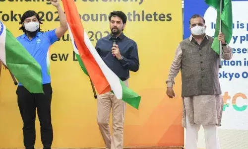 Sports Minister Anurag Thakur launches official Paralympic video