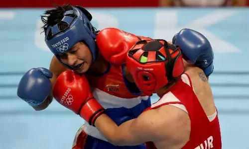 Social media erupts with reactions on Lovlina Borgohains bronze medal at Tokyo Olympics