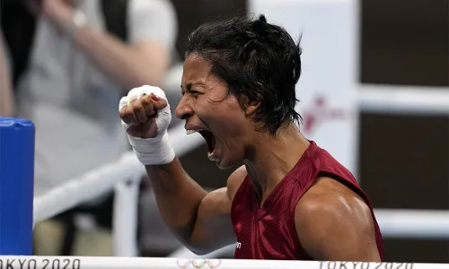 PHOTOS: Lovlina Borgohain wins bronze and creates history at Tokyo Olympics