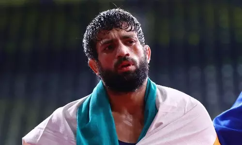 Indian wrestler Ravi Kumar Dahiya