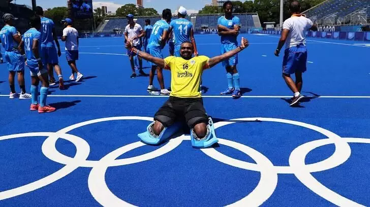The jubilant Indian team after the win (Source: Getty Images)
