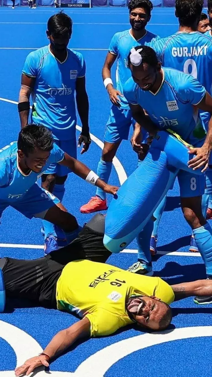 Indian hockey team ends their 41-year Olympic medal drought-In pictures