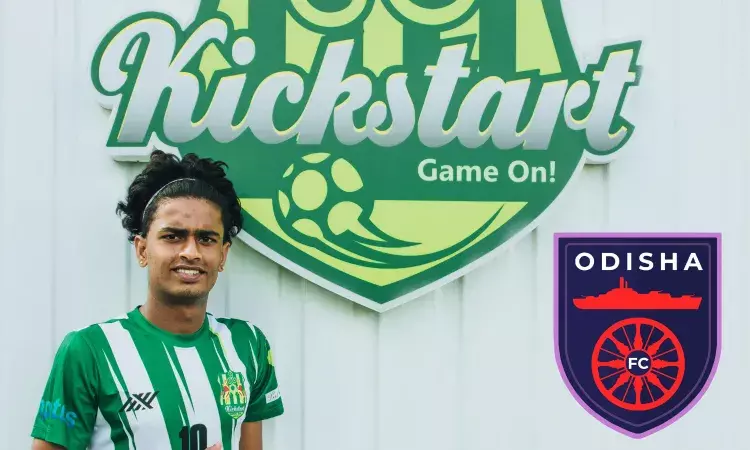 ISL: Bangalore based Kickstart FCs young midfielder Nikhil Raj signs for Odisha FC ISL: Bangalore based Kickstart FCs young midfielder Nikhil Raj signs for Odisha FC