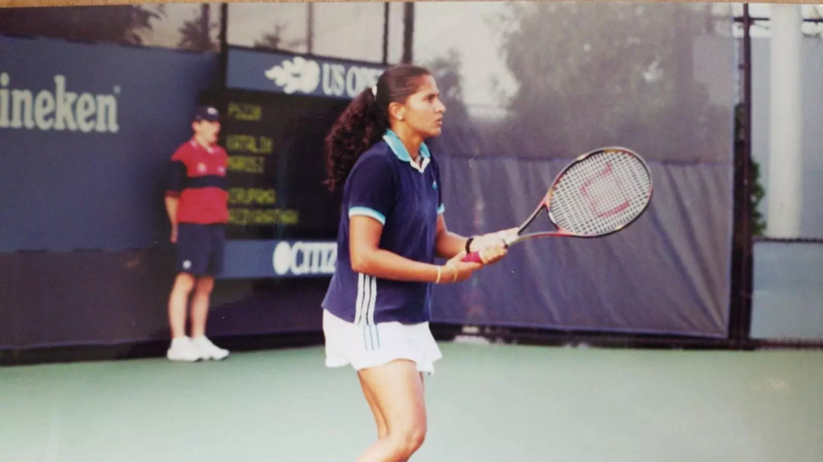 Nirupama Sanjeev at the US Open 