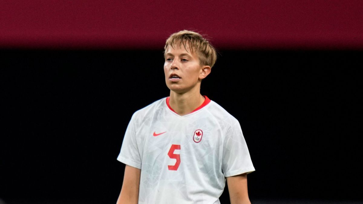 Canadian footballer Quinn makes history as the first transgender to win ...