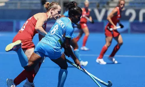 India vs Great Britain in the bronze medal match
