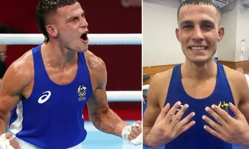 Australian Boxer Harry Garside