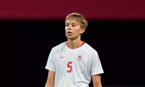 Canadian midfielder Quinn (Sources: CNN)