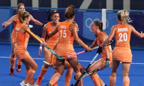 The Netherlands win their fourth Olympic gold medal in womens hockey (Source: Olympics)