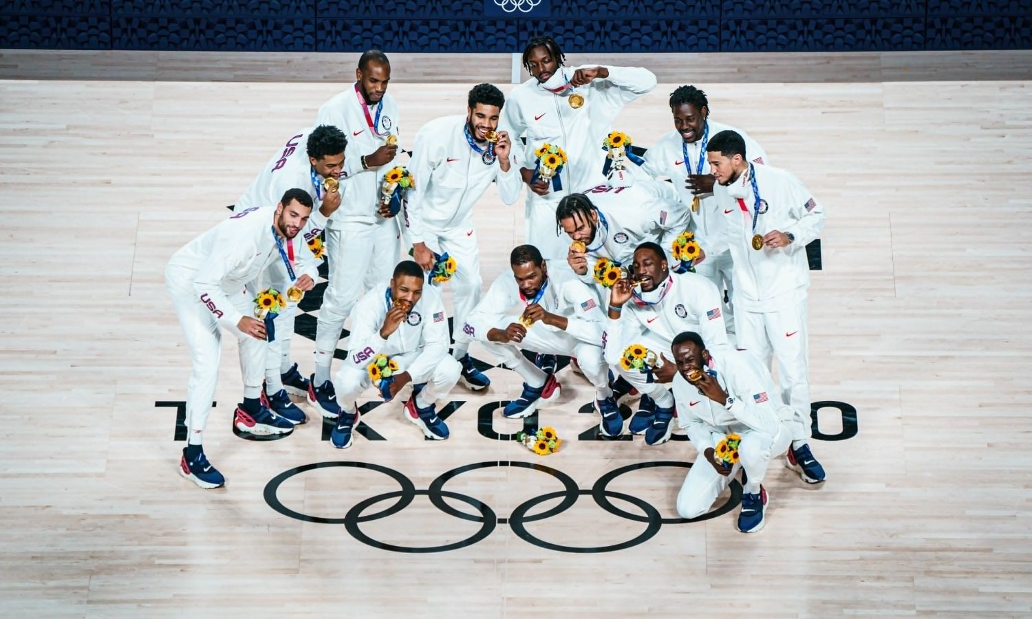 Tokyo Olympics: Men's Basketball- The United States, led by Kevin ...