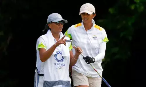 How her mothers presence helped Aditi Ashok in Tokyo Olympics How her mothers presence helped Aditi Ashok in Tokyo Olympics