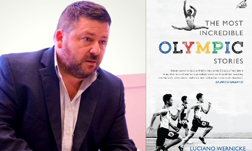 Luciano Wernicke and his latest book - The Most Incredible Olympic Stories