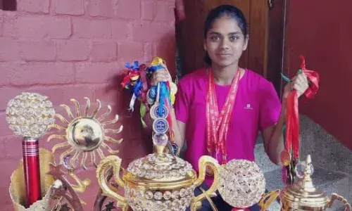 Indian Athlete Sameeha Barwin