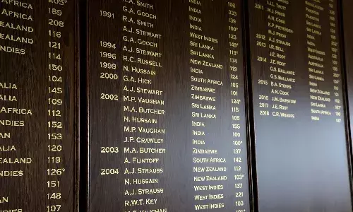 Lords Honours Board (Source: ICC)