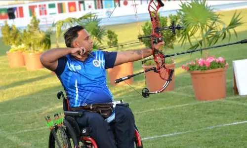 Compound archer Rakesh Kumar ( Souce: World Archery)