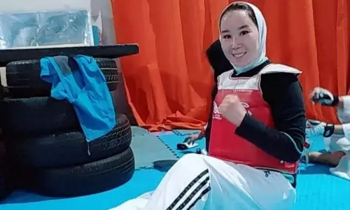 First woman para athlete from Afghanistan Zakia Khudadadi