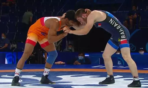 Ravinder at Junior World Championships (Source: Wrestling Tv)