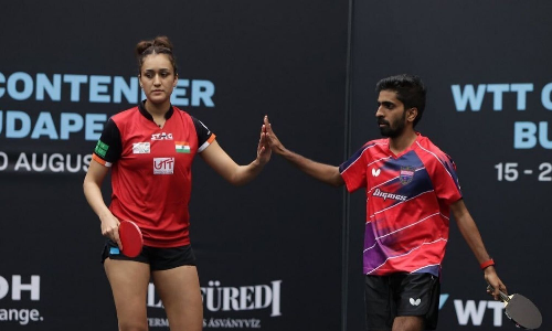 Manika Batra and Sathiyan Gnanasekaran (Source: WTT)