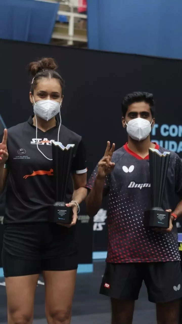 Sathiyan-Manika wins Budapest WTT Contender mixed doubles title