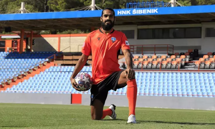 Sandesh Jhingan injury HNK Sibenik India defender
