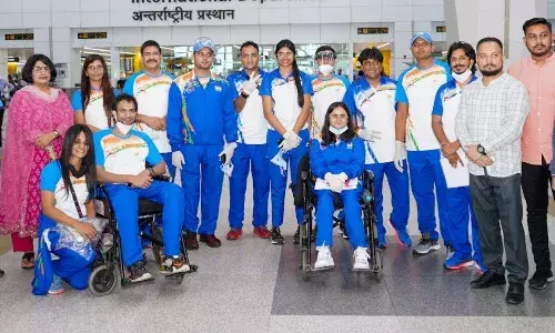 Indian Paralympics athlete (Source: SAI/Twitter)
