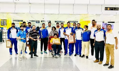 Indian contingent departs for Tokyo Paralympics (Source: SAI/Twitter)