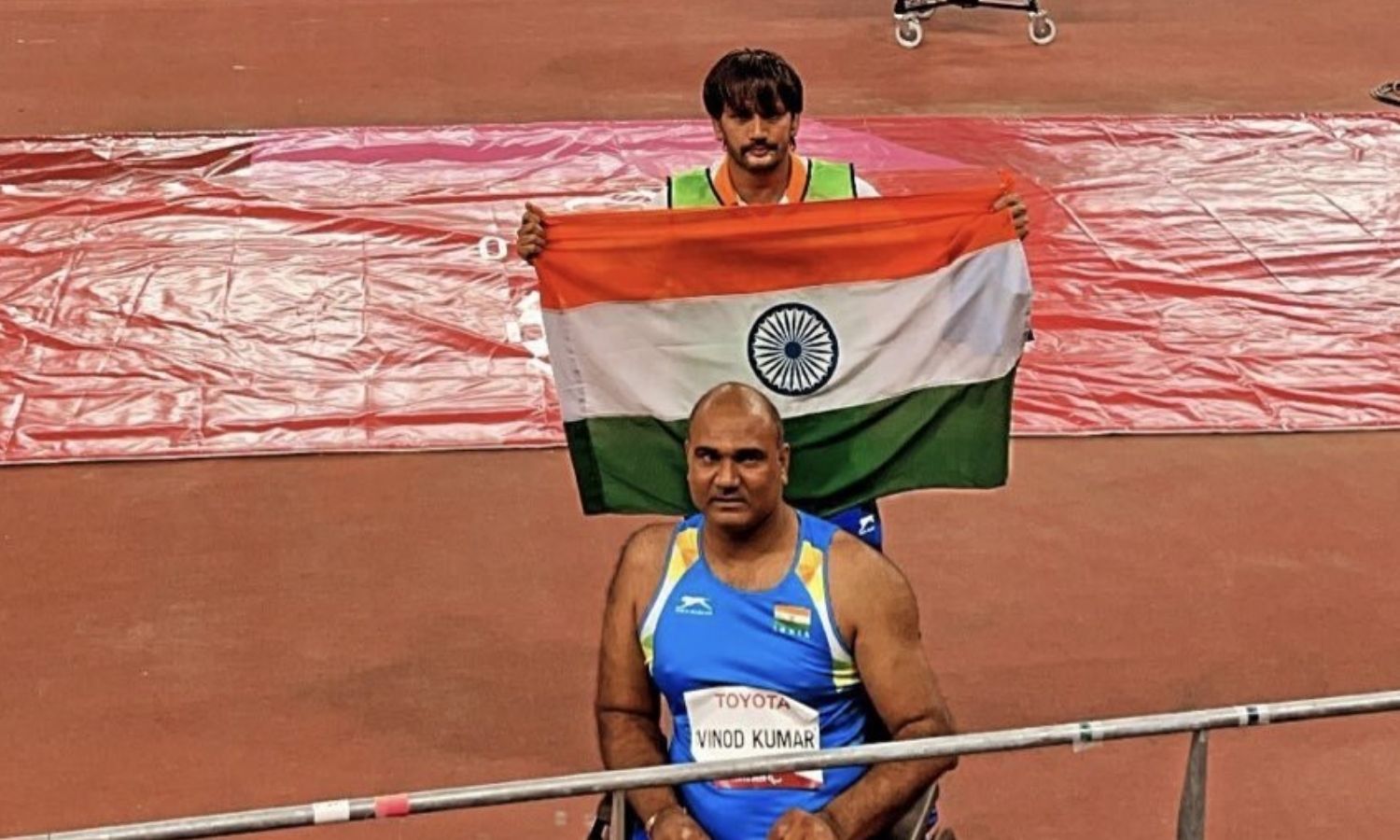 Discus thrower Vinod Kumar was inspired by Deepa Malik's exploits at
