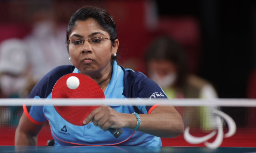 Bhavinaben Patel at Tokyo Paralympics