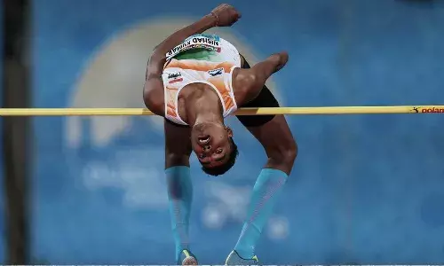 Indian para athlete Nishad Kumar