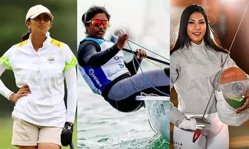 Aditi Ashok, Nethra Kumanan and Bhavani Devi