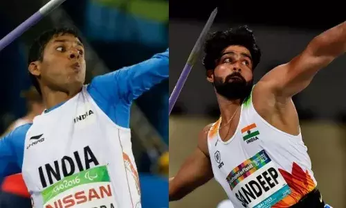 Devendra Jhajharia and Sandeep Chaudhary Devendra Jhajharia and Sandeep Chaudhary