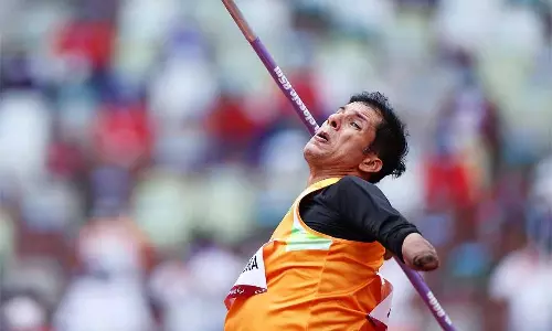 Devendra Jhajharia at Paralympics