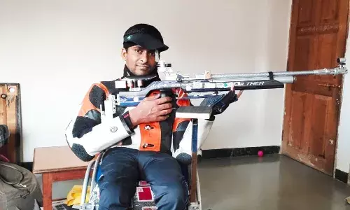 Para shooter Mahavir Unhalkar (Source: Shooting Para Sport)