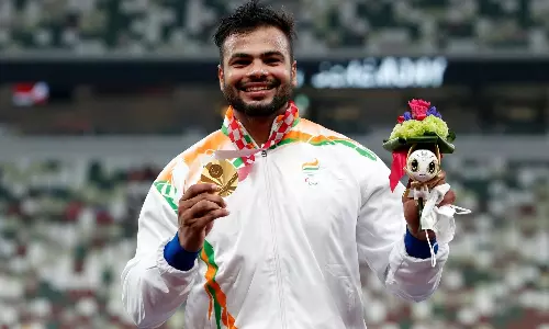 Tokyo Paralympics gold medalist Sumit Antil (Source: Getty Images)
