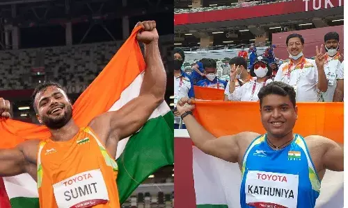 Sumit Antil and Yogesh Kathuniya