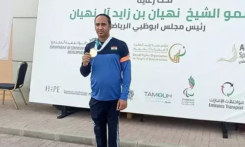 Indian Para Shooter Singhraj Adhana