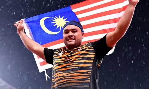 Para-athlete Muhammad Ziyad Zolkefli