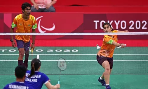 Pramod Bhagat and Palak Kohli