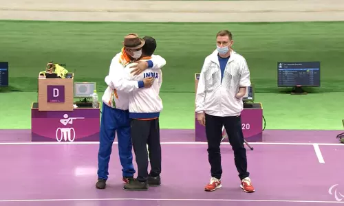 India claims two podium spots in shooting  for the first time in Olympics or Paralympics