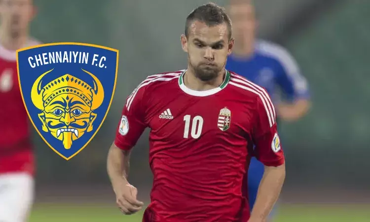ISL: Chennaiyn FC sign Hungarian midfeilder Vladamir on a season long loan deal ISL: Chennaiyn FC sign Hungarian midfeilder Vladamir on a season long loan deal
