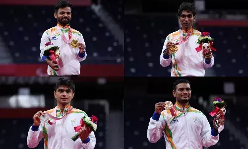 Indian para badminton players win 4 medals at Tokyo Paralympics