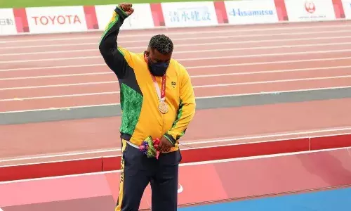 Brazilian Shot-putter Thiago Paulino